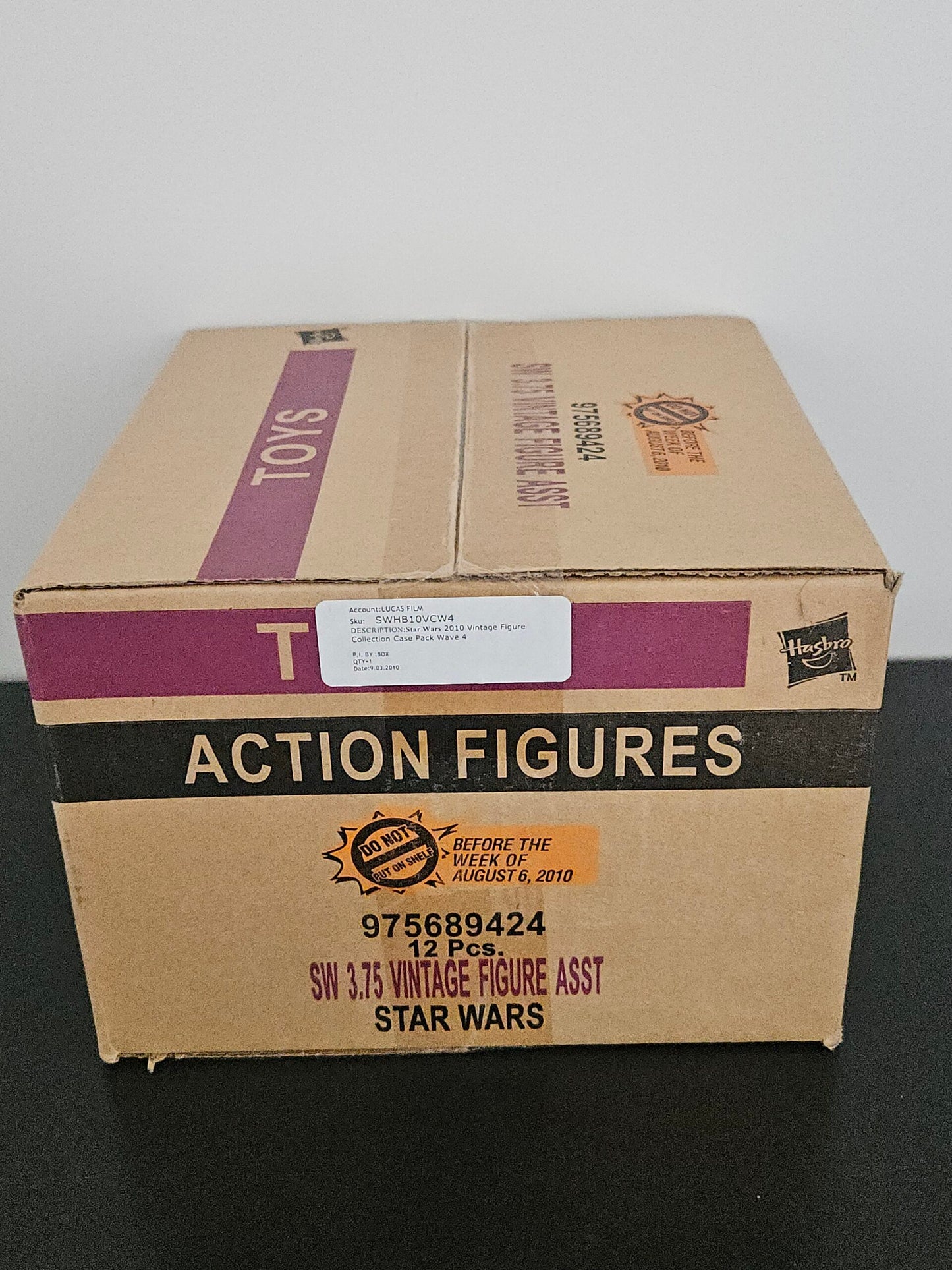 Star Wars: Vintage Collection (2010) Factory‑Sealed 12‑Figure Wave 4 (UPC Case Code: 00653569569640)