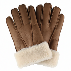 BOL Men's Shearling Leather Gloves-5