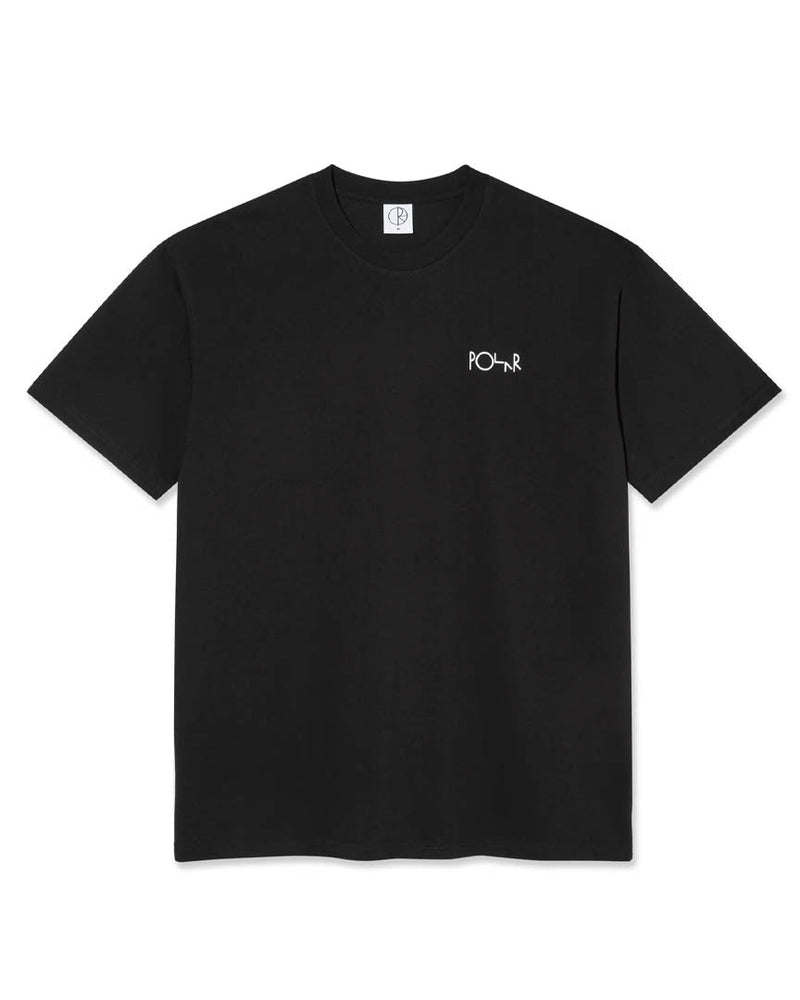 Polar Skate Co. 'Stroke Logo' Tee - Black-1