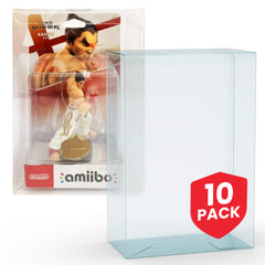 EVORETRO Protector for Small amiibo 12.9x7x19 PET Protector Pack of 10-1