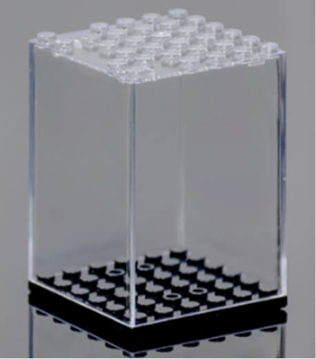 Lego Mini-figurine EVORETRO Display Case-14