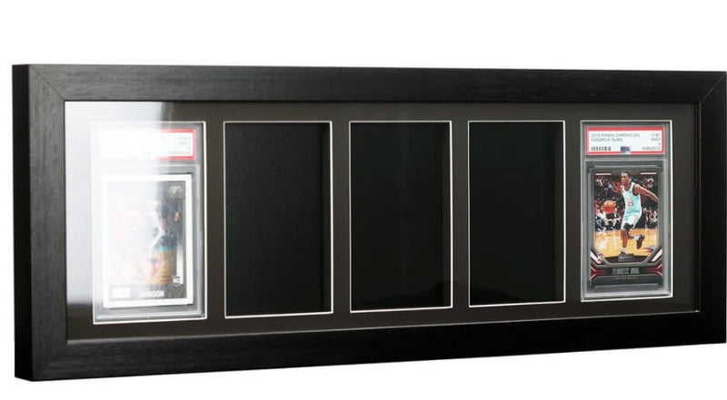 PSA Graded Wooden Frame Display with UV Glass card fit very tight ! LIQUIDATION-7