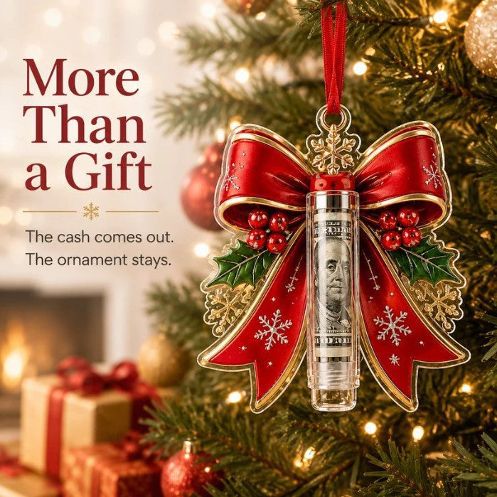 Christmas Cash Holder Ornament-1