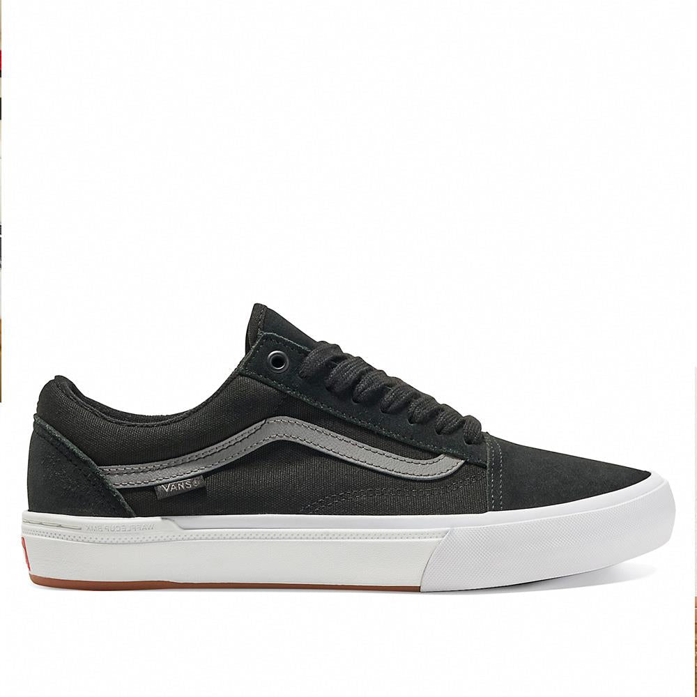 Vans 'Bmx Old Skool' Shoes - Black/Grey/White-1