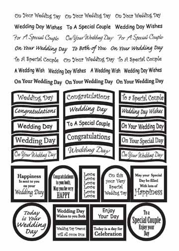 Craft UK Caption - wedding gold foil-1