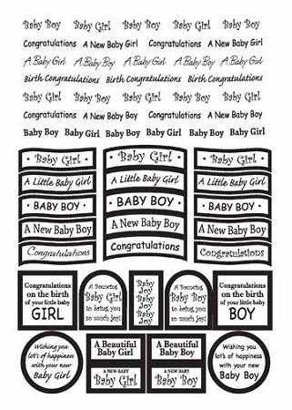 Craft UK Caption - baby silver foil-1