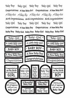 Craft UK Caption - baby silver foil-1