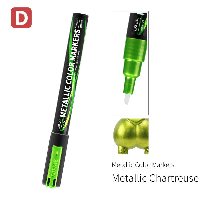 DSPIAE Super Metallic Color Markers - Metallic Chartreuse-1
