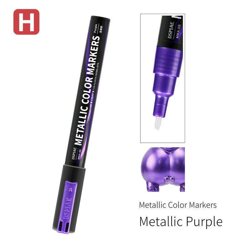 DSPIAE Super Metallic Color Markers - Metallic Purple-1