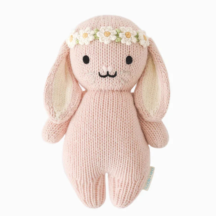 Baby bunny (rose with ivory floral) | Cuddle + Kind