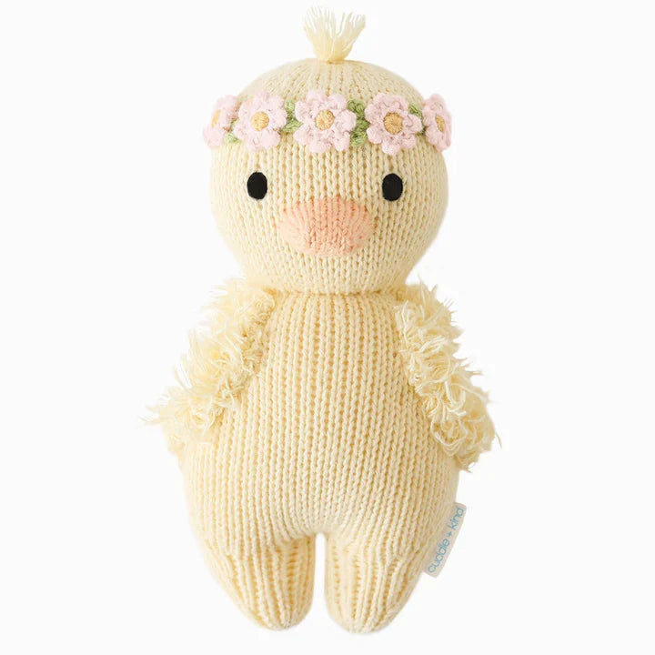 Baby duckling (blush floral) | Cuddle + Kind-1