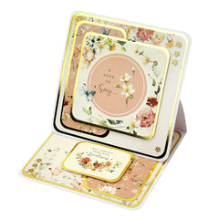 Kanban Crafts Pretty Petals 8x8 Designer Premium Paper Pack-4