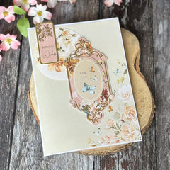 Kanban Crafts Pretty Petals 8x8 Designer Premium Paper Pack-7