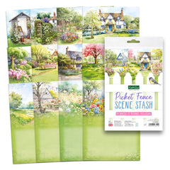 Picket Fence Scene Stash, 24 sheets-1