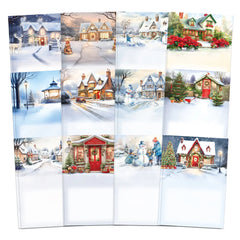Katy Sue Picket Fence Christmas Scene Stash, 24 feuilles-3