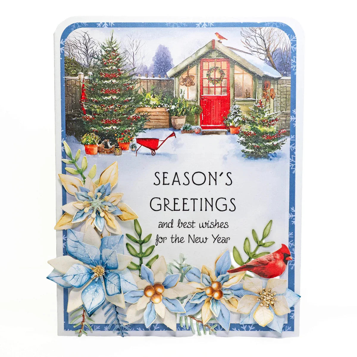 Katy Sue Picket Fence Christmas Scene Stash, 24 feuilles-5