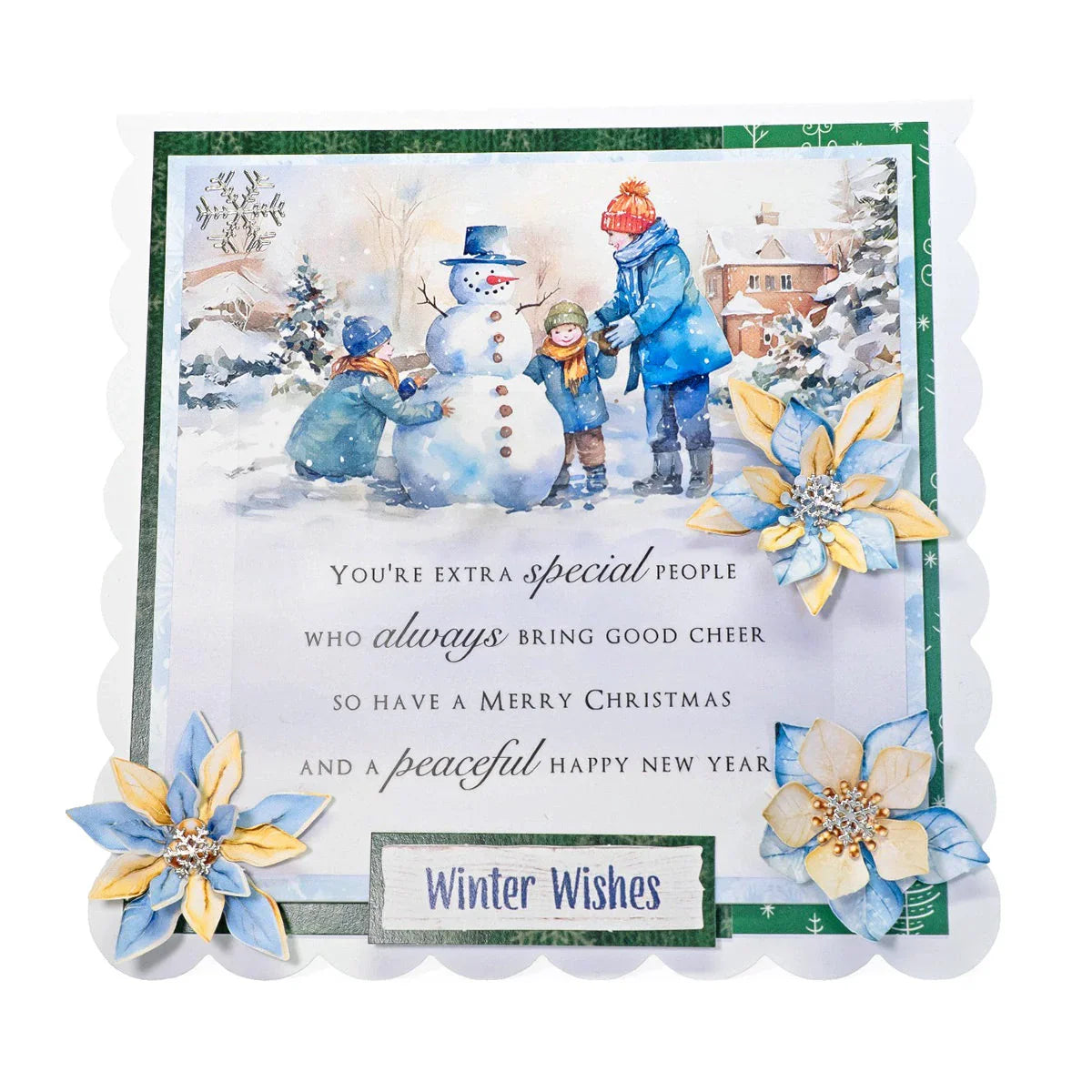Katy Sue Picket Fence Christmas Scene Stash, 24 feuilles-6