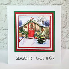 Katy Sue Picket Fence Christmas Scene Stash, 24 feuilles-8