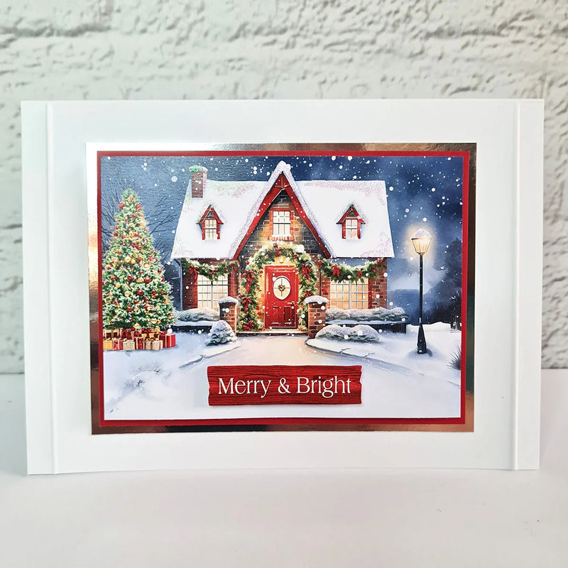 Katy Sue Picket Fence Christmas Scene Stash, 24 feuilles-9