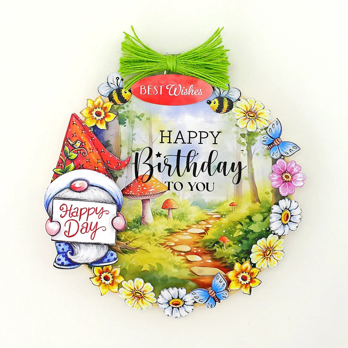 Garden Gnomes Scene Stash 24 sheets-12