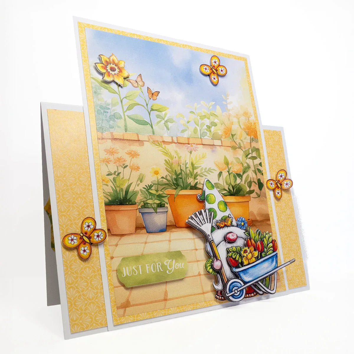 Garden Gnomes Scene Stash 24 sheets-13