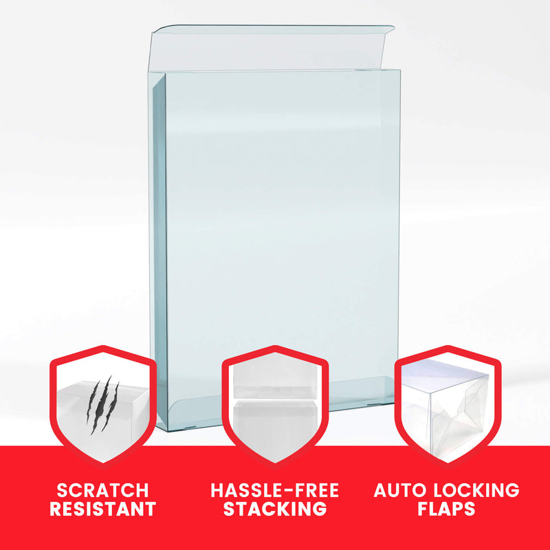 EVORETRO Display Case Protector for PS3/PS4 Steel Book Box PET Protector-8