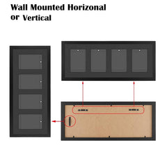 EVORETRO Wooden Display Frame for Magnetic Card Holders-8