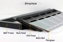 EVORETRO Wooden Display Frame for Magnetic Card Holders-9