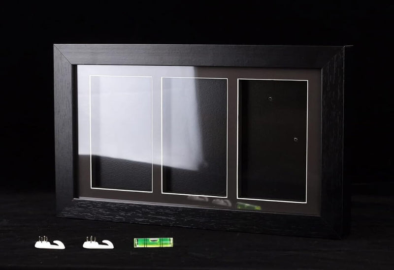 PSA Graded Wooden Frame Display with UV Glass card fit very tight ! LIQUIDATION-10