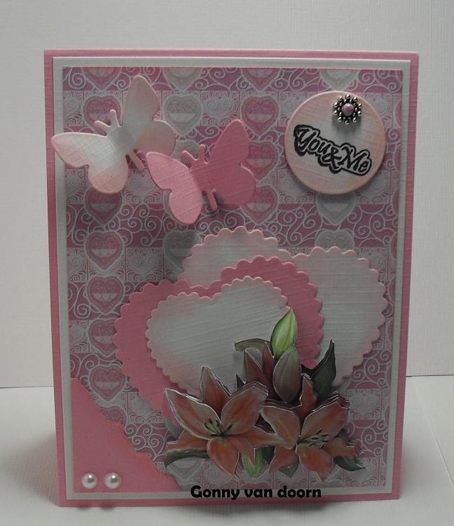Multi Frame Die - Wavy Heart (9 pcs)-2