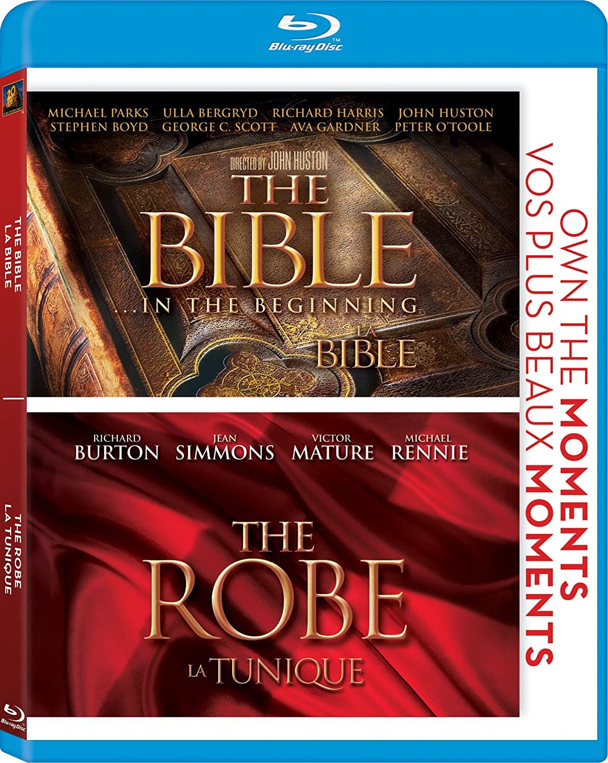 The Bible: In the Beginning + The Robe (Blu-ray 2-Pack)