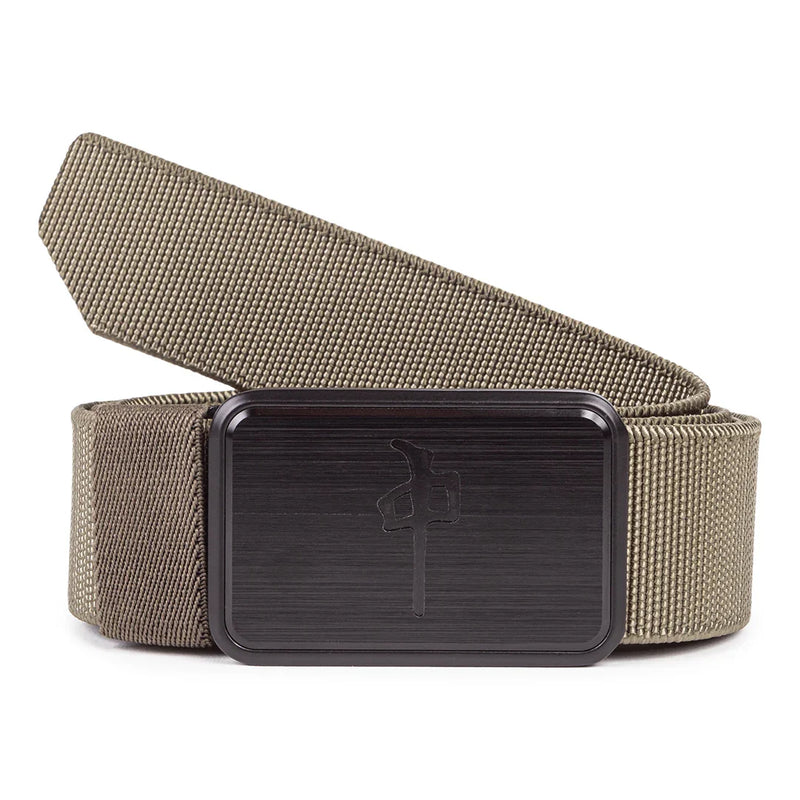Red Dragon 'Elastic' Belt - Olive-1