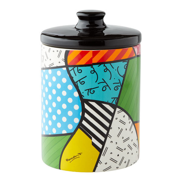 Disney Britto – Tarro/Bote para galletas de Mickey y Pluto Diseñado por Romero Britto (UPC: 028399139965)