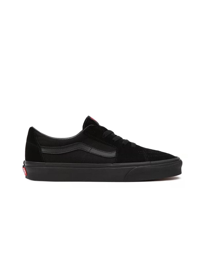 Vans 'Sk8-Low' Shoes - Black/Black-1