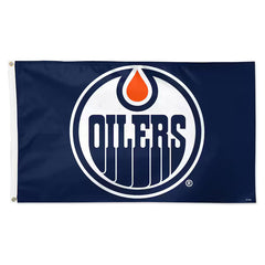 Blue Oilers Car Flag-4