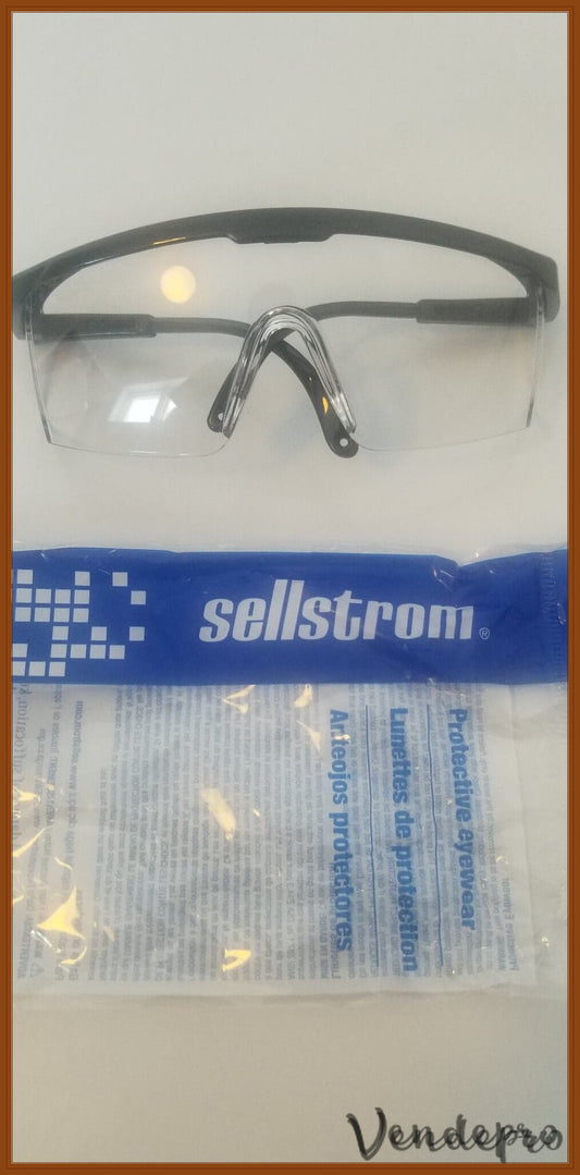 Sellstrom S76301 Sebring Safety Glasses – Clear Tint, ANSI Z87.1 Rated (032738007327)
