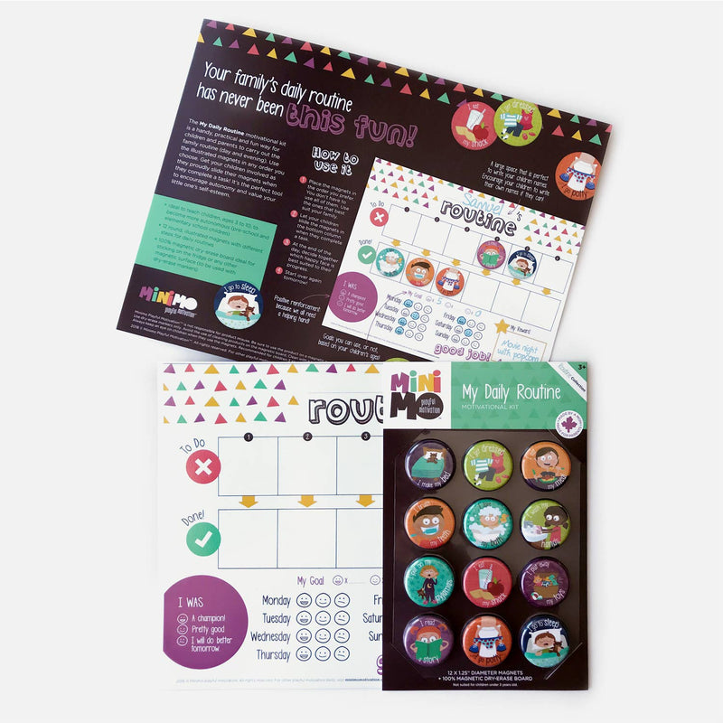 Minimo Playful Motivation - My Daily Routine - Canadian Brand - Ages 3–10-3