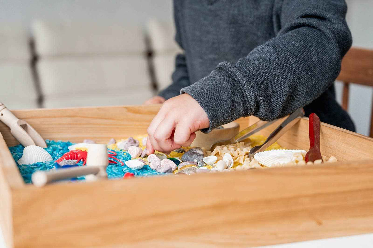 monkey bandit kids - Sensory Play Kit in A Bag – Ready To Dump & Play - Ocean - Made in Canada - Ages 3+-1