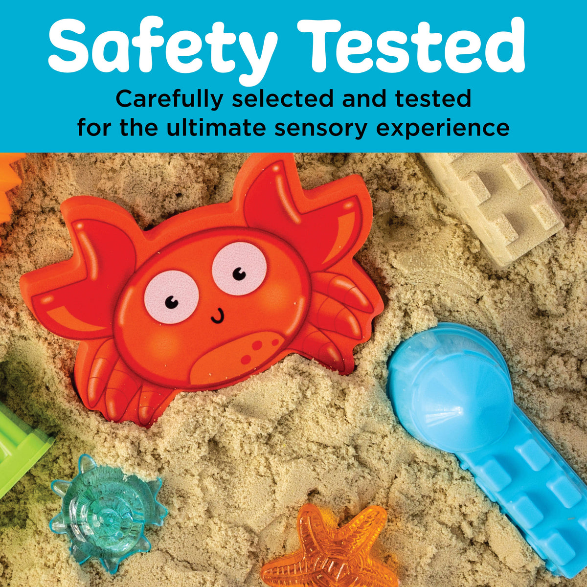 Faber-Castell / Creativity for Kids - Sensory Bin Beach Activity Bin - Ages 3+-5