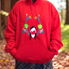 Embroidered hoodies (No more Stolen Sister)-1