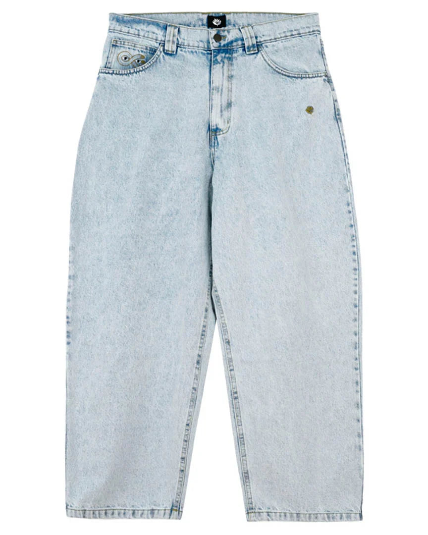 Magenta 'OG' Baggy Jeans - Ultrawashed-1
