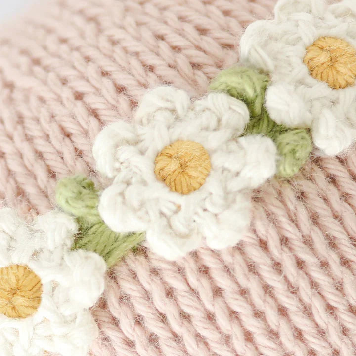 Baby bunny (rose with ivory floral) | Cuddle + Kind-3