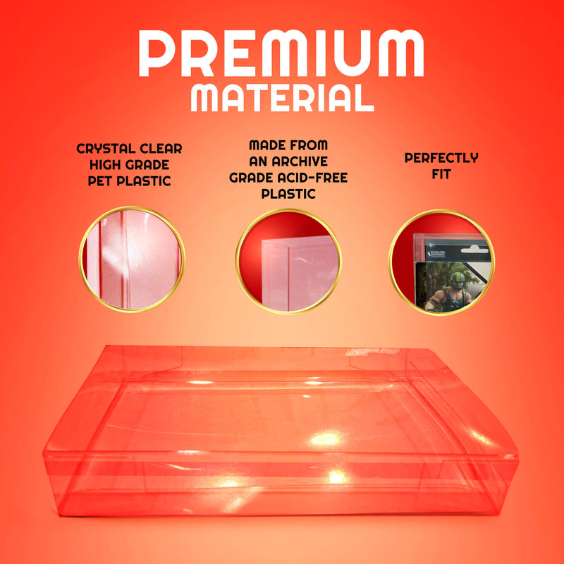 EVORETRO Display Case Protector for GI Joe Classified - No Window box with Hanger pack of 10-5