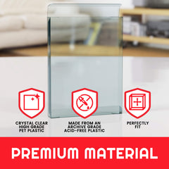 EVORETRO Display Case Protector for PS3/PS4 Steel Book Box PET Protector-6
