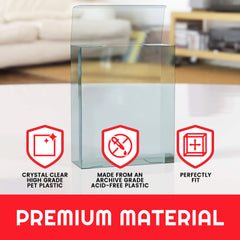 Transparent EVORETRO PET Display Case Protector for SH Figuarts Sanji Figure-5