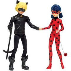 Miraculous Ladybug – Mission Accomplished Fashion Doll 2-Pack: Ladybug & Cat Noir (UPC: 043377503651)-2