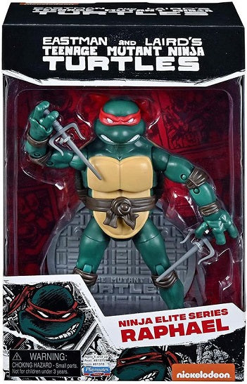 Teenage Mutant Ninja Turtles – Ninja Elite Series Raphael (Original Comic Book) Action Figure (UPC: 043377813781)