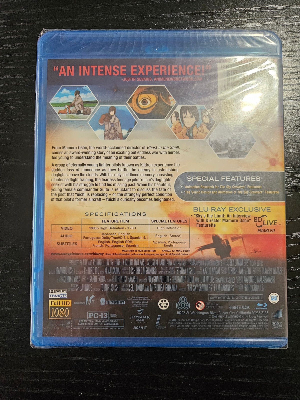 The Sky Crawlers (Blu-ray) (2008) (English)