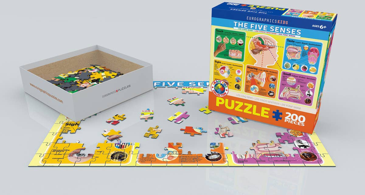 Eurographics The Five Senses 200-Piece Puzzle - Ages 6+-2
