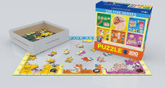 Eurographics The Five Senses 200-Piece Puzzle - Ages 6+-2